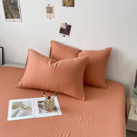 Bonenjoy-funda de almohada de Color sólido, funda de almohada transpirable de 48x74cm, Fundas de cojín rectangulares, fundas de almohada de cama para el hogar, 2 piezas - details 16