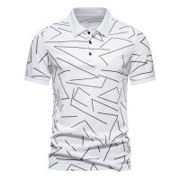 NOVEDAD DE VERANO 2025, top informal para hombre, polo de manga corta a la moda para hombre - details 1