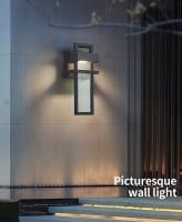 Lámpara LED de pared impermeable para exteriores, moderna y minimalista, para balcón, pasillo, patio, 110V, 220V - details 0