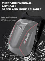 MJMOTO Carcasa de Fibra de Carbono Casco Integral Impermeable Gran Capacidad - details 7
