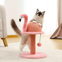 Árbol Rascador de Gato PAWZ Road 32x32x48CM Postes rascadores de flamenco creativos árbol de gato elegante pequeño tipo de animal para China - details 6