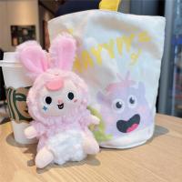 Lindo llavero de muñeco de peluche colgante de juguete de peluche de conejito elfo de fantasía - details 1