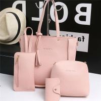 4 unids/set mujeres niñas bolso portátil de alta capacidad bolso cruzado bolso de hombro cartera monederos - details 13