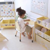 Estantería para niños de Madera, Sweet Safer, con 6 cajones de Almacenamiento para Juguetes y Libros, Color Amarillo - details 10