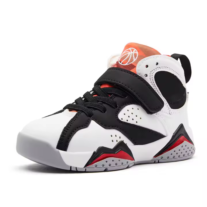 Zapatillas de deporte transpirables para niños y niñas, zapatos de baloncesto para correr, tenis, deportes, moda - 1