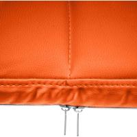B Tapizada En Cuero Sintético I Silla De Espera con Reposabrazos I Silla Confidente con Base De Metal I Color:, Color:Negro - details 13