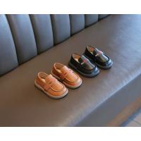 Zapatos de cuero para niños pequeños, zapatos planos de fiesta para boda con gancho y bucle, fáciles de usar, mocasines suaves para niños, tendencia clásica suave, 2025 - details 11