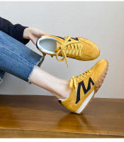 Zapatillas de deporte Zapatos de mujer Color de cuero a juego Casual Transpirable Versátil Retro Zapatos de entrenamiento alemanes - details 23