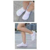 Zapatillas Minimalistas Para Niños Y Niñas Toddler Ligera Cero Bajada Zapatos Naturales Planos Transpirables De Tela Con Cordones Y Hebilla - details 21