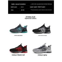 Zapatillas para correr absorventes de impacto Zapatos deportivos transpirables de malla para hombre - details 3