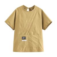 Delantal de manga corta impermeable y duradero, delantal de cocina a prueba de aceite de Color sólido, delantal de cocina suave y cómodo para comedor - details 3