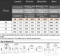 TRAFZA-chaqueta vaquera de manga larga con botones para mujer, abrigo de cintura alta, conjuntos de vestido con abertura frontal, Estilo Vintage, verano, 2023 - details 0