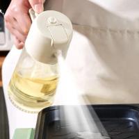 Botella dispensadora de aceite en aerosol 2 en 1, herramienta de cocina integrada con boquilla, 470ml - details 5
