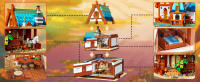 medieval castle building set
