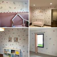 Decales de Pared de Botánica Boho Pegatinas de Vinilo Arte para Habitación Infantil - details 10
