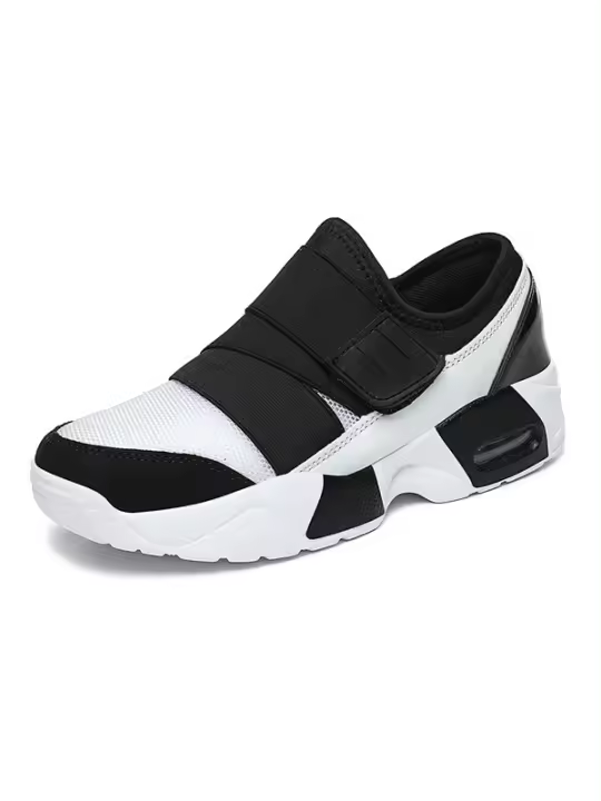 Zapatillas de correr ligeras de entrenamiento para mujer, antideslizantes, transpirables, con colchón de aire, gimnasio b - 1