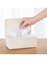 Caja de Almacenamiento de Papel Higiénico Caja Rectangular de Plástico para Almacenamiento en Hogar y Oficina A Prueba de Polvo, Pilaable - details 15