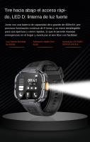 Ivanony Reloj Inteligente 2024 Llamadas Bluetooth, Resistente al Agua IP68, Luz de Flash, Mensajes Sociales, Batería de 400mah, Pantalla de 2.0 pulgadas, Sistema de Operación Android Wear - details 2