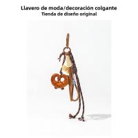 Colgante de paquete de pan alcalino Beiguo Kesong, accesorios para llavero - details 2