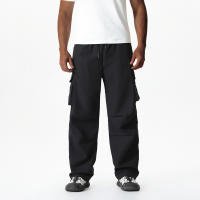 Pantalones de trabajo de marca de moda de verano para hombres, pantalones largos informales ajustados y sueltos de estilo coreano - details 5