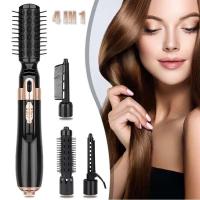 4 In1 Multifunction Electric Hair Dryer Blow Dryer Hair Curling Straightener Iron Rotating Brush Hairdryer Hair Styling Tools - details 0