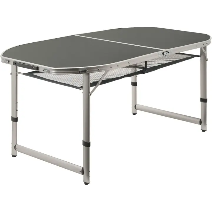 Mesa de camping plegable de aluminio para 6 personas |   150 x 80 cm |   Altura regulable |   Acampada, Jardín y Terraza - 1
