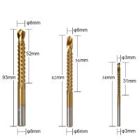 Set de Brocas de Tornillo Juego de 6 Brocas de Perforación de Madera y Metal - details 3