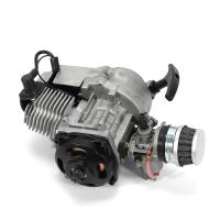 Motor de minimoto de aluminio, Unidad completa de arranque por tracción para bicicleta de bolsillo de 2 tiempos, 47CC/49CC, Tasc - details 6