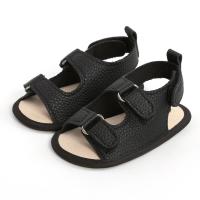 Sandalias De Verano Para Bebé Meckior Zapatos Para Niños Y Niñas Cuero PU Suela De Goma Antideslizante Primera Zapatilla Unisex 0-18M - details 16