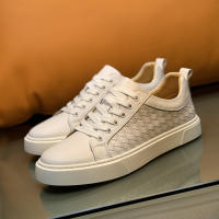 Zapatos de cuero tejidos a mano, zapatos de estilo británico para hombres - details 25
