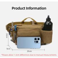 Mochila Táctica de Pesca Multifuncional Bolsa de Pecho Impermeable para Camping, Senderismo o Caza - details 0