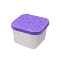 Contenedor Portátil de Aperitivos de Acero Inoxidable Caja de Ensalada con Tapas de Silicona - details 0