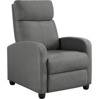 Sillón de Masaje Silla Relax Butaca Sofá Ajustable de Relajación con Función Reclinable para Sala de Estar y Dormitotio Gris - details 0