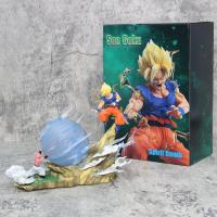 Figura de acción de Buu vs Goku, Super Saiyan, Genki Bomb, estatua de Pvc, modelo de colección, juguetes, regalo - details 13