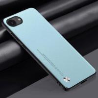 Funda de cuero PU de lujo para iPhone 16E, cubierta trasera de silicona mate, funda de protección para iPhone 16 E - details 10