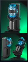 Embalaje privado Sexy THRUSTING-King 12cm 6 segmentos Masturbador masculino telescópico de punto fijo One-Key Burst Masturbación Cup Trainer Juguetes sexuales para - details 19