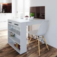Mesa de Bar Reposo, Antracita/Blanco, 67 x 100 cm - details 42