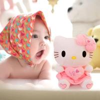 Muñeca 30 cm Dibujos animados Hello Kitty Juguete Regalos, Muñecos Lindo de felpa, Creativo para niños Amigos DE LA Familia - details 3
