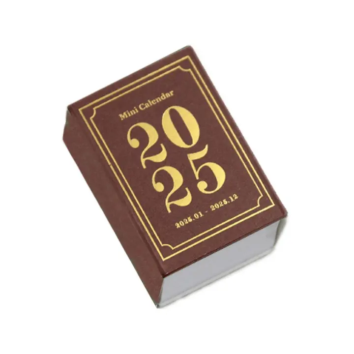 367 hojas de calendario rasgable 2025, libro de papel grueso de enero a diciembre de 2025, Mini calendario de escritorio, Material de papel portátil - 1