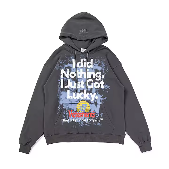 Sudadera con Capucha para Hombre, Estilo Urbano, Moderna, Otoño Invierno, Nuevo Estilo Informal, con Estampado de Letras - 1