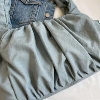 Bolso de hombro versátil de Color sólido suave no tejido para mujer, bolso de viaje Simple y de moda para las 4 estaciones - details 5
