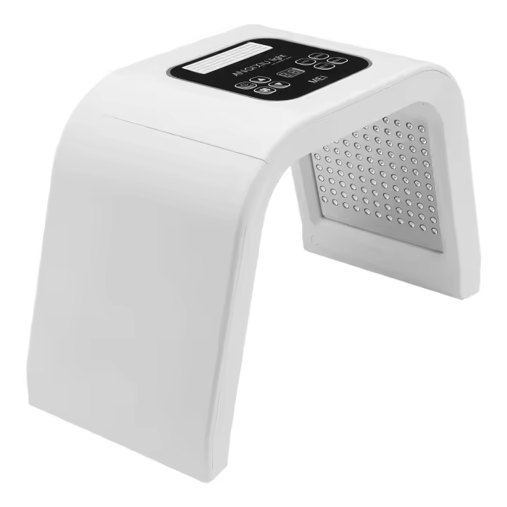 Terapia de Luz Facial Máscara Lámpara LED de Fotón Terapéutica 7 Colores - 1