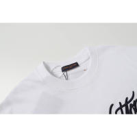 Camisetas Casuales de Verano para Hombres Algodón Puro, Cuello Redondo, Mangas Cortas, Novedad con Estampados de Logotipo - details 3