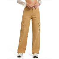 Pantalones vaqueros de pierna recta de cintura alta para mujer, pantalones vaqueros de estilo coreano para adolescentes - details 15