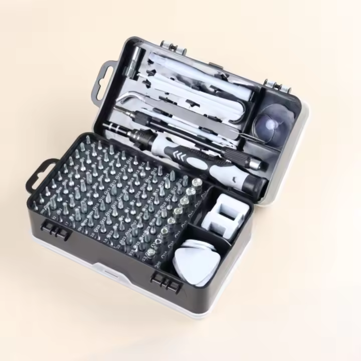 Juego de destornilladores de precisión Mini aislados, juego de destornilladores electrónicos antideslizantes profesionales, herramienta de reparación de alta resistencia - 1