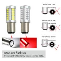 Bombillas LED de Freno y Marcha Atlánford 2 Piezas 1157 BAY15D P21/5W para Coche Color Rojo/Blanco Hechas en China Peligroso Batería Incorporada - details 0