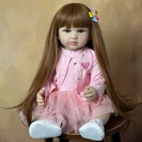 BZDOLL-Muñeca Reborn de cuerpo completo de silicona para niños, bebé recién nacido, Princesa, regalos de cumpleaños, 55cm, 22 pulgadas - details 0