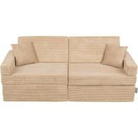 Sofás Plegables para Niños Sillón Colchón Infantil Plegable, Beige - details 24
