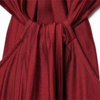 Elegante Vestido Largo para Mujer Rojo Vino, Sin Mangas, Espalda Descubierta, Venta Alta, Perfecto para Vacaciones de Verano en la Playa - details 5