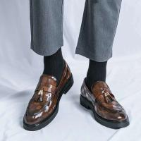 Producto más vendido 2025, zapatos de hombre clásicos de oficina de cuero genuino Oxford estilo caminar italiano de lujo - details 4